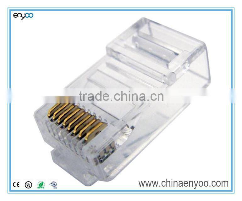 RJ45 Cat6 Modular Plugs/Connectors for Solid Wire