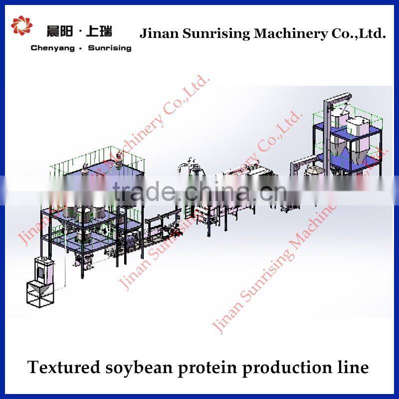 High quality nutrition soya protein food processing line