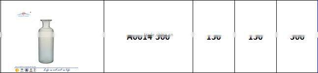 Art cylinder blown mosaic clear glass flower vase wholesale