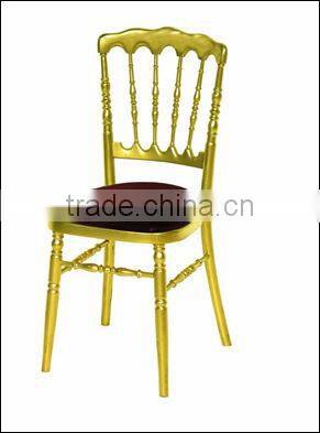 wholesale gold wooden napoleon III chair