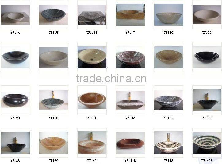 Natural red onyx bathroom sinks and basins