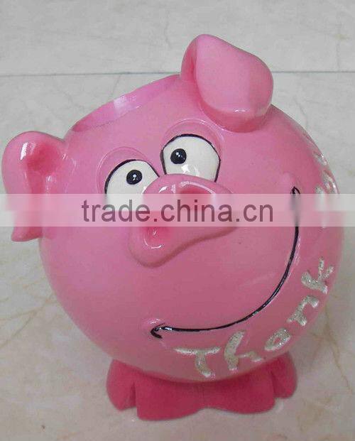 Resin handmade money bank box