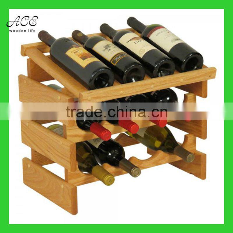 Custom wooden wine rack High quality wooden wine rack Wooden wine rack with disply.