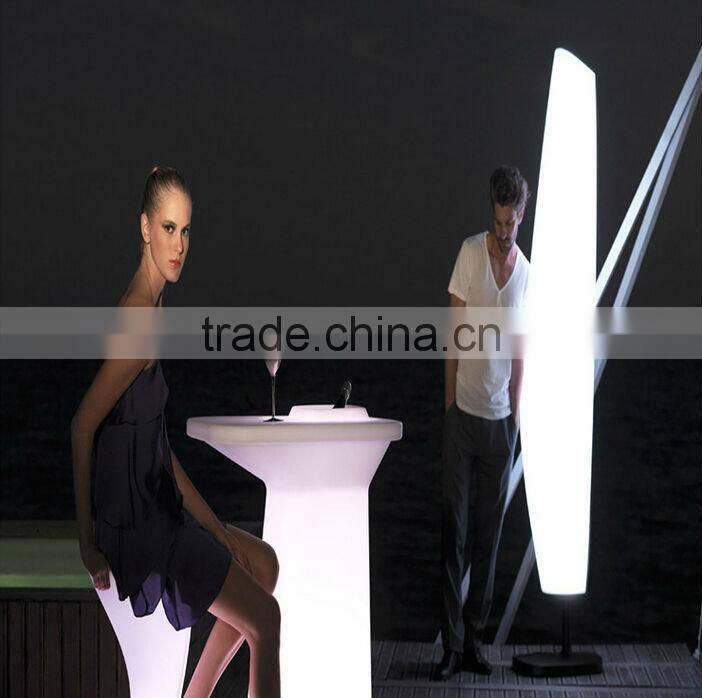 New design Led Bar Furniture Cocktail Table with ice bucket