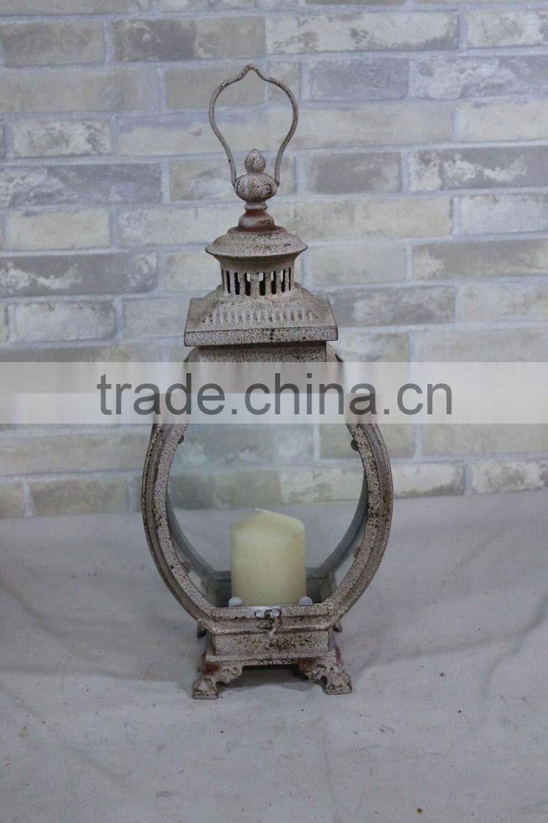 Cheap Garden Decor Metal Long Molded Square Candle Holder Lanterns