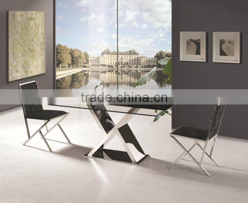 TH721 low price dining room luxury glass table for sale