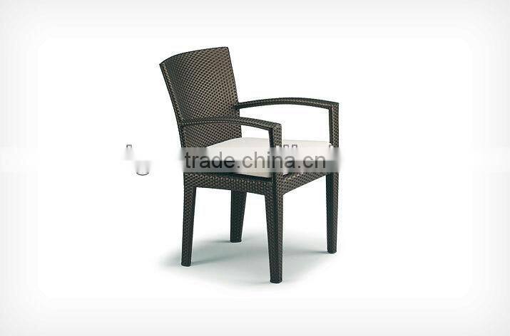 2017 Trade Assurance comfortable cheap pe rattan wicker Individual armchairs banquet furniture
