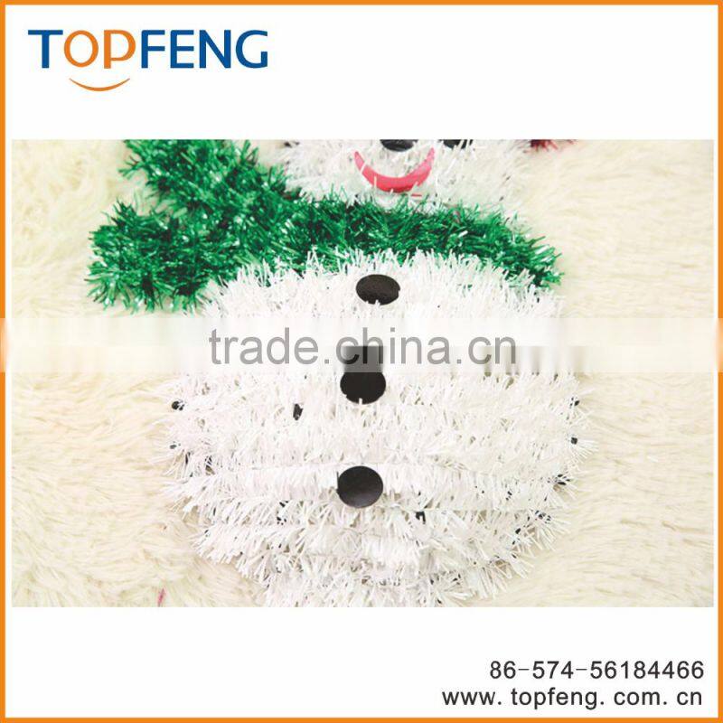 christmas decoration plush snowman/christmas Snowman/holiday living felt ornament christmas ornament