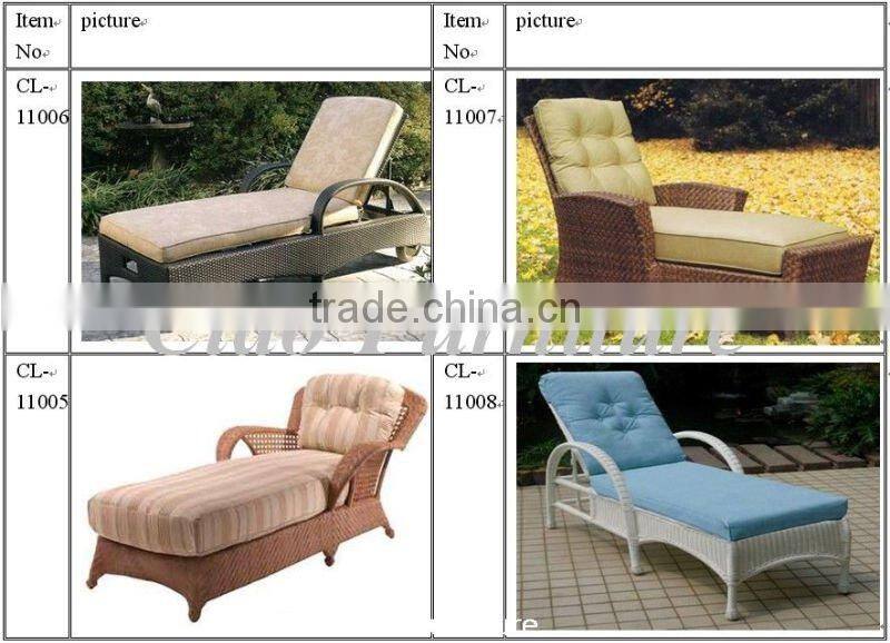 summer beach rattan lounge suite lazy lounge chair