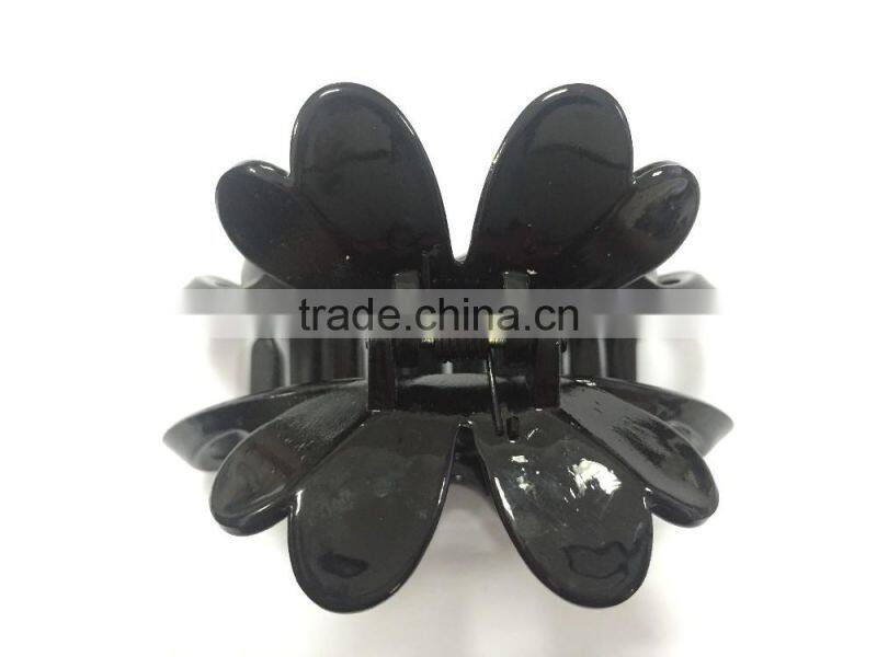 beauty hair decoration acryl hair claw accessories for women big flower hair clip