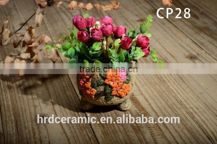 Hot sale indoor window square garden flower pot and planter