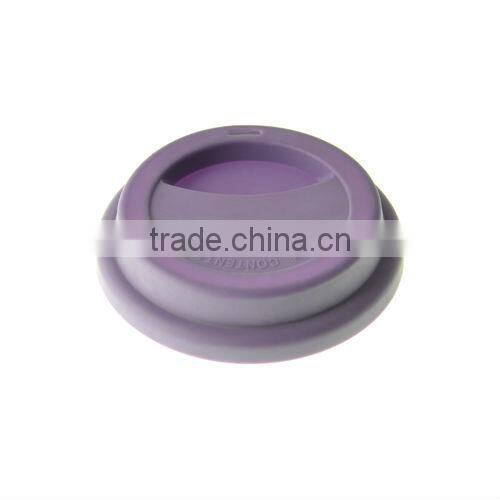 Hot Promotion Gift Ceramic Bauhinia Flower Double Wall Mug with Silicone Lid Made with Crystals