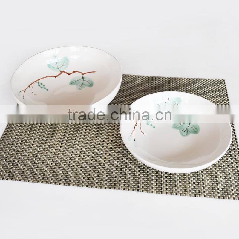 Japanese style ramen ceramic bowl with handpainting