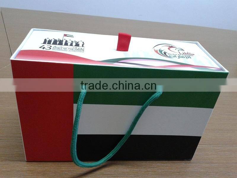 Handmade recycled paper custom gift box