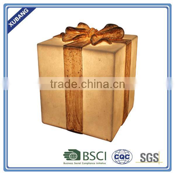 chinese best seller high quality Cute funny Christmas gift box lamp out door