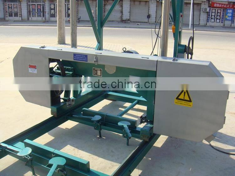Special hot selling band saw , Portable horizontal band sawmill for woodworking factory