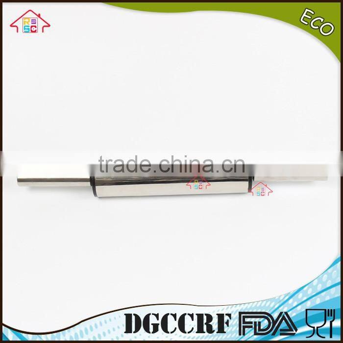 NBRSC OEM/ODM customized size Non stick stainless steel Rolling Pin with plastic core for Kids