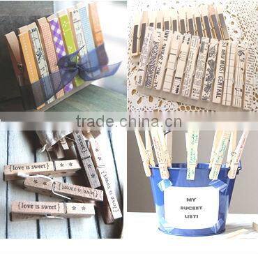 hot new products for 2017 wholesale alibaba website eco-friendly mini wooden clothespin clothes pegs for ornament made in china