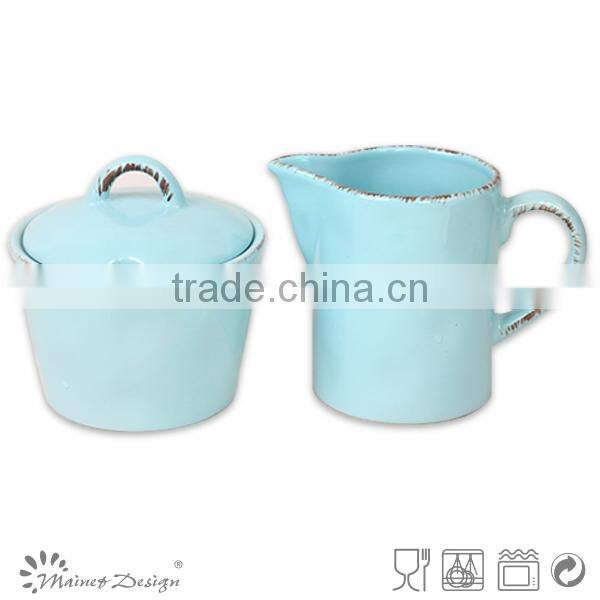 ceramic sugar bowl hot coffee creamer container