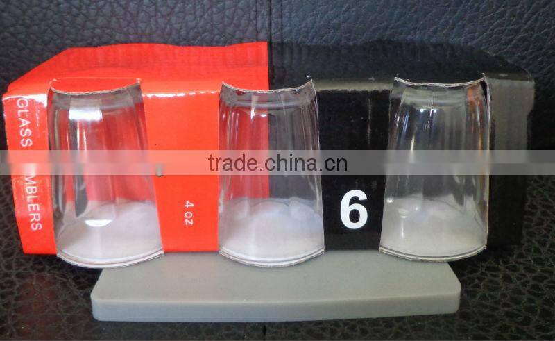 3oz lotus shot glass cup