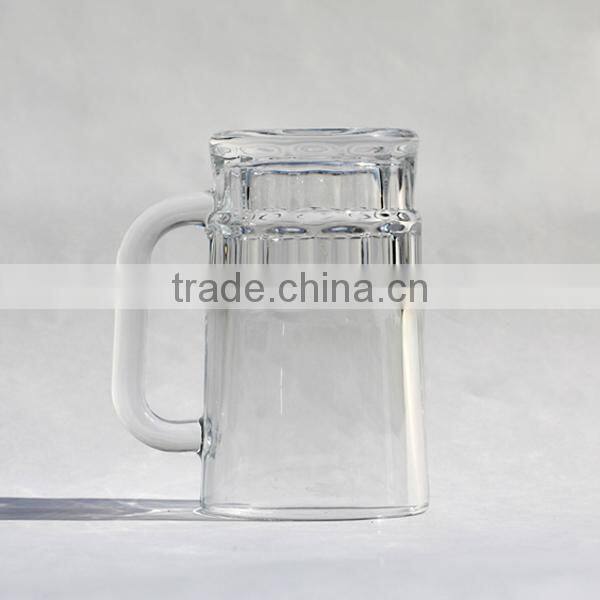 Quality Beautiful Square Glass Beer Mugs