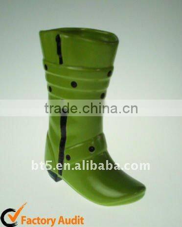 9 inch ceramic vase shoes shape