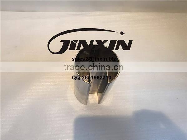 Single or double groove 304 316 decorative stainless steel slot pipe and tube(YK-9352)