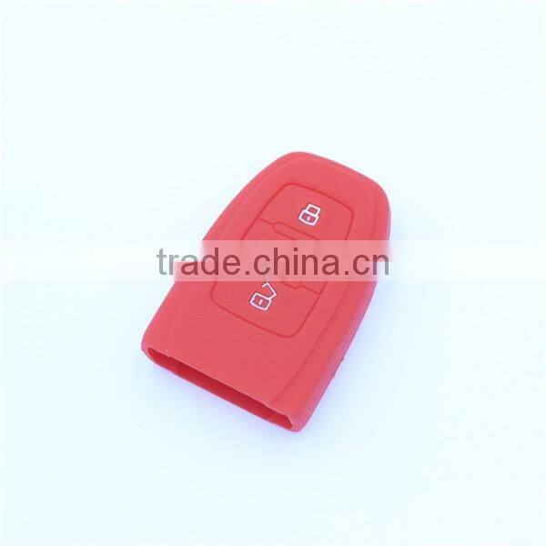 for audi A4L.A5.A8.Q5.S5 Soft silicone materail silicone car key shells