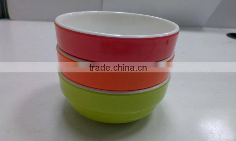christmas melamine plastic dinnerware unbreakable dinnerware bowl