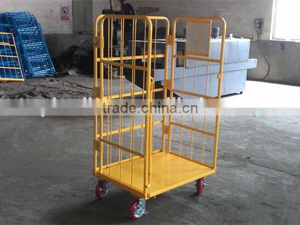 RC-03 powder coated folding storage roll container