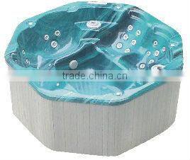 outdoor massage stainless steel waterfall spa artificial waterfall