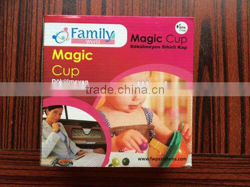 Gyro Bowl Universal Baby Bowl Rotating Flying Saucer Toys UFO Training Bowl