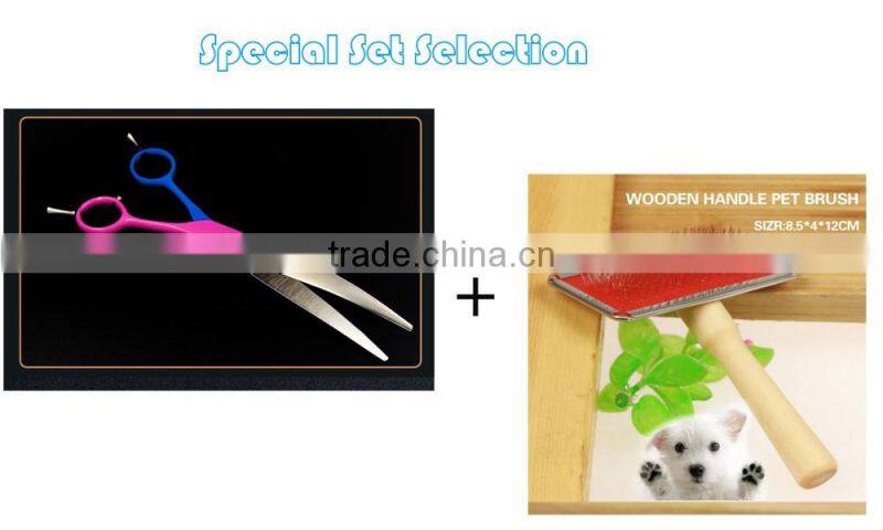 2017 Dog Grooming Equipment, Telfon Coating Dog Cutting Scissors Japan, Pet Cleaning Grooming Products