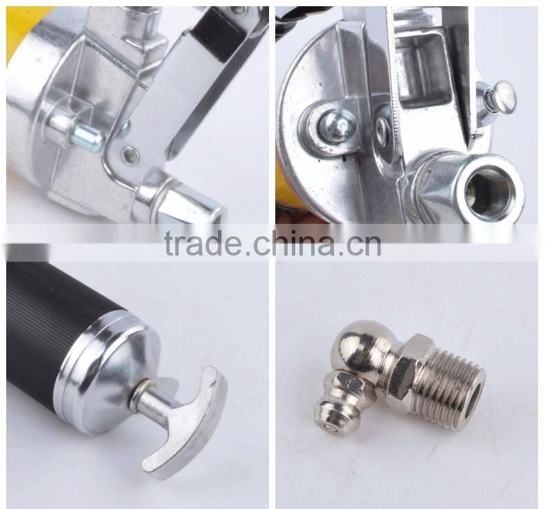 Industrial Patented Zinc Double Pump Grease Gun
