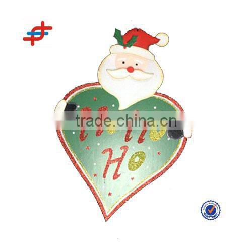 Christmas decoration hanging Wooden board, movable X'mas decoration