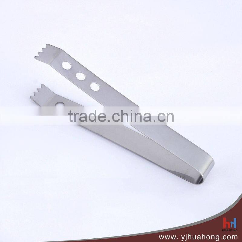 Stainless Steel Wine&Bar Ice Tongs, Ice Cube Tongs HT-SS25