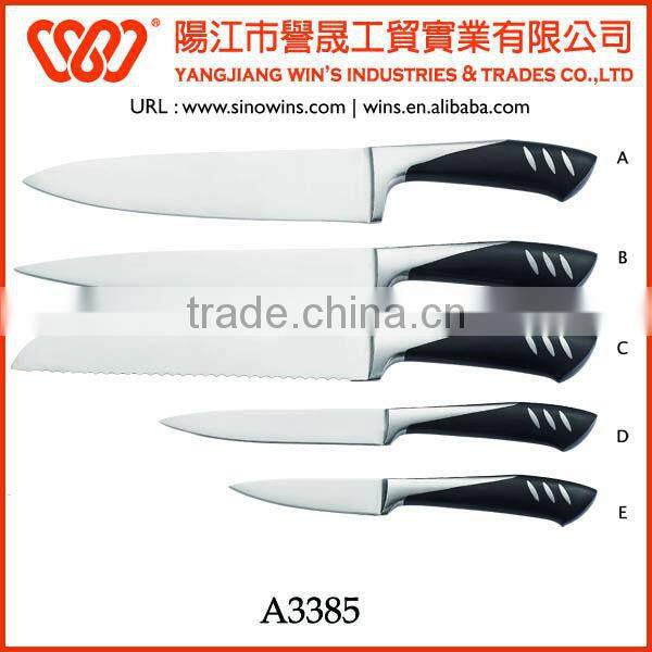A3302-1 Great Style 5pcs Stainless Steel Knife Set