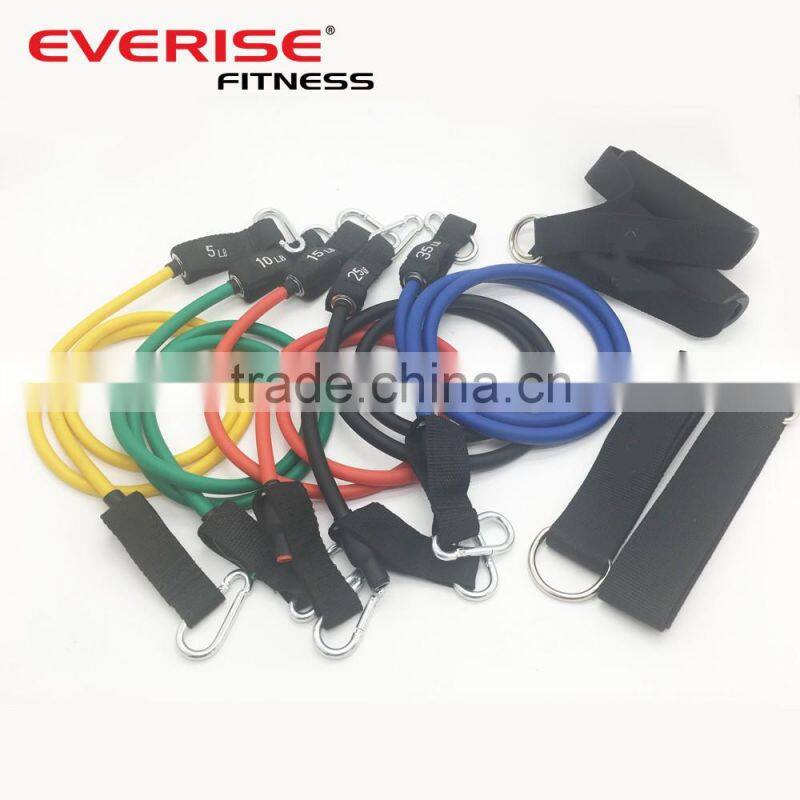 Fitness resistance band set