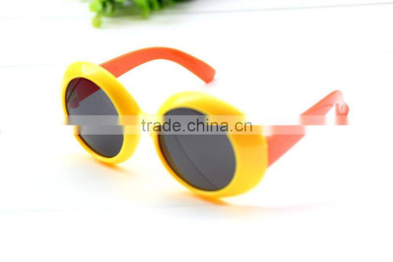 Candy Color Kids Sun Glasses Fashionable Glasses Plastic Cheap Sunglasses