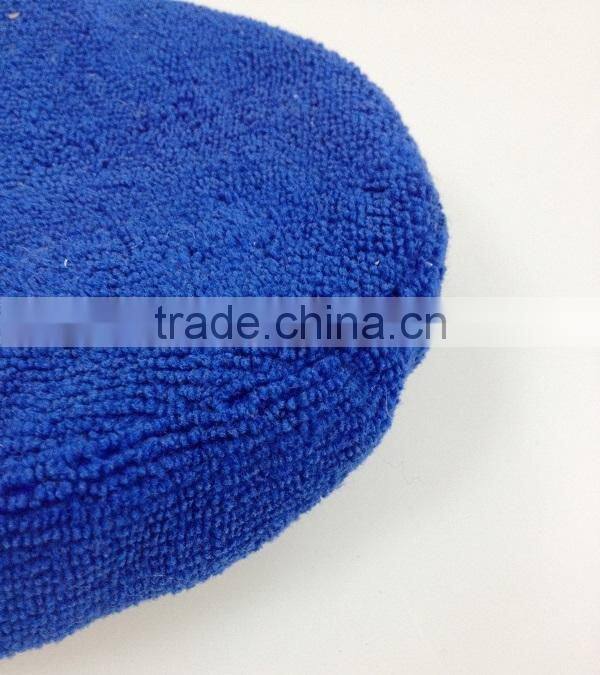 Microfiber application pad car wax sponge for polishing