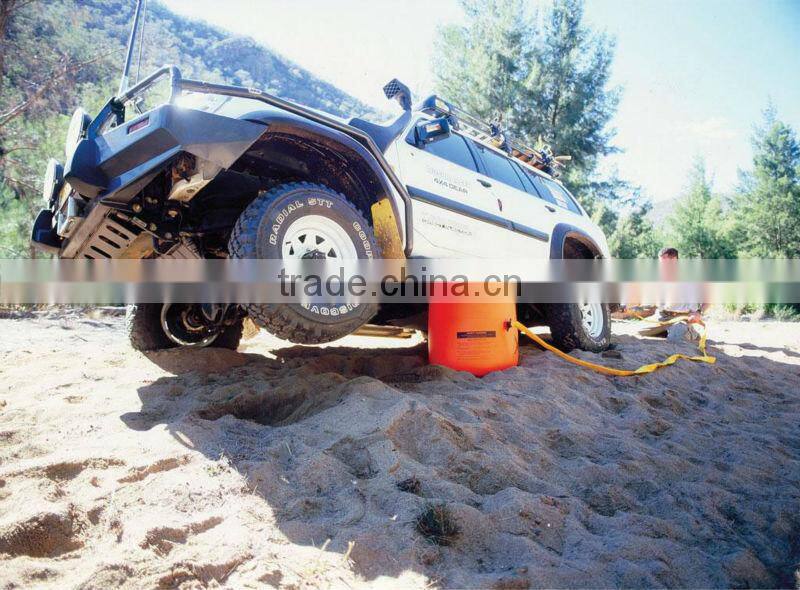 4x4/4wd/offroad 4.2T Exhaust air jack(Inflated way:Tailpipe exhaust+Air compressor hole) Offroading vehicle lifting
