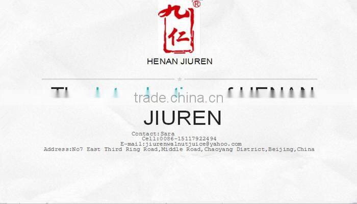 Guangzhou fair fruit juice plant for sale jiuren roasted walnut juice sport almond drink