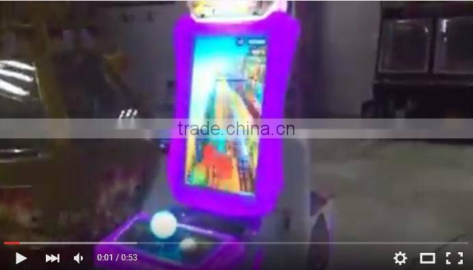 Subway surfer kids coin operated parkour redemption coin operated subway ticket redemption machine parkour games of fo