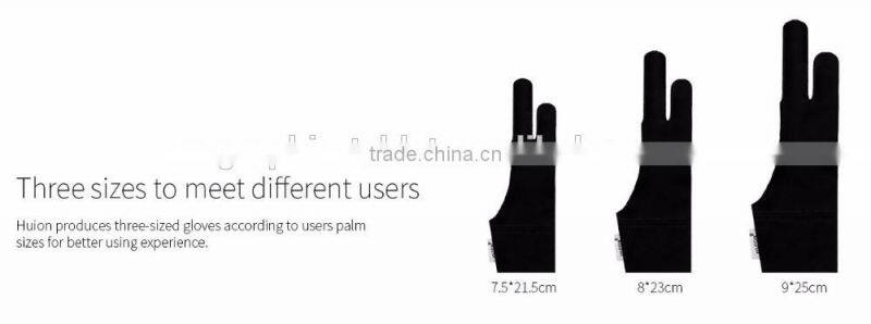 Both Hands Applicable - Huion Two-Finger Gloves