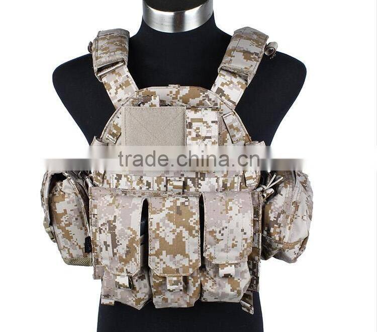 1000D digital desert camouflage lightweight 5 bags military tactical bulletproof vests