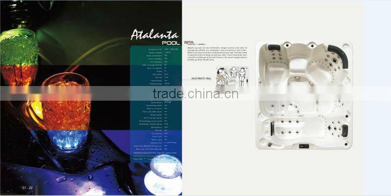 Athena whirlpool spa with PVC skirt