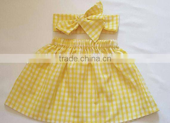 New Design Baby Girl Dress Flower Printed Kids Summer Wholesale Children's Clothing