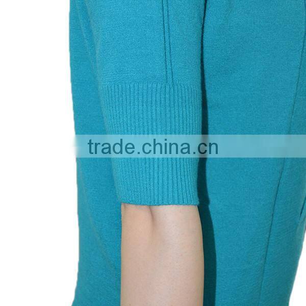 Fashion half sleeve corset knitting pattern women wear