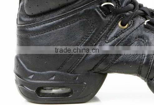 Guangzhou Top Quality Leather Dance High Top Sneakers #0958