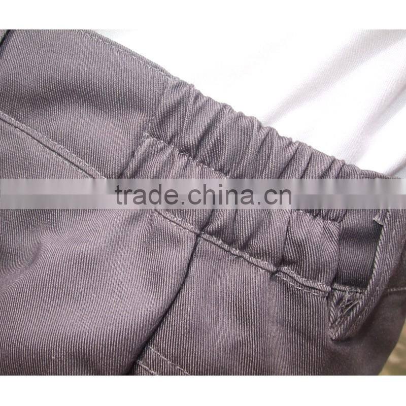 Juqian 2016 custom logo cheap mens overall Industrial multi-pocket loose fit cargo work pants